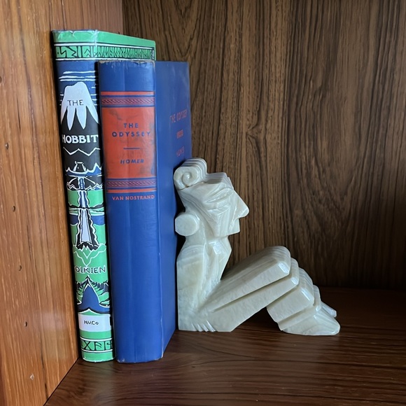 Marble Bookends Aztec Mayan - Picture 10 of 10